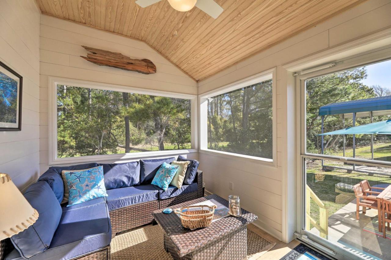 Beaufort Pad With Patio 3 Blocks To Waterfront! Εξωτερικό φωτογραφία